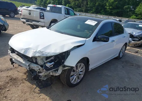 2014 Honda Accord Ex-L from USA, damaged, VIN 1HGCR2F87EA213154